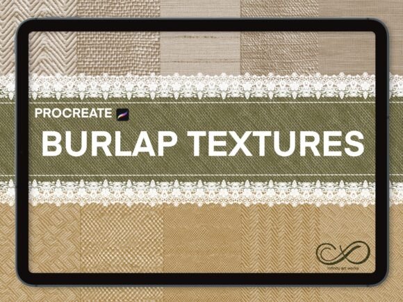 Download Procreate Texture Brushes-Burlap,Lace - Procreate texture brushes Collection