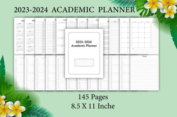 Download 2023-2024 Academic Planner  KDP Interior - Academic planner Collection