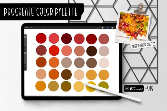 Download Autumn Leaves Procreate Color Palette - Leaves procreate Collection
