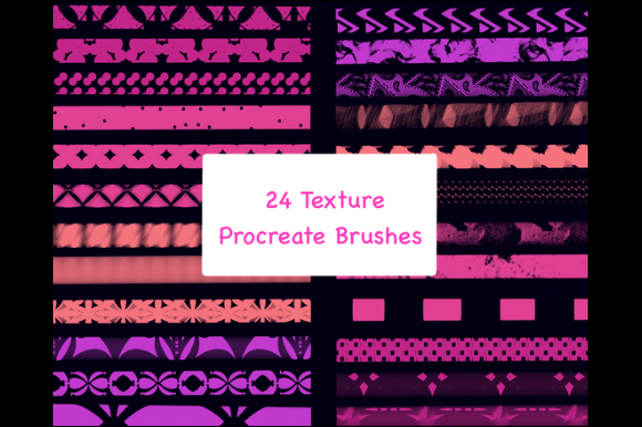 Download 24 Procreate Texture Brushes - Procreate texture brushes Collection